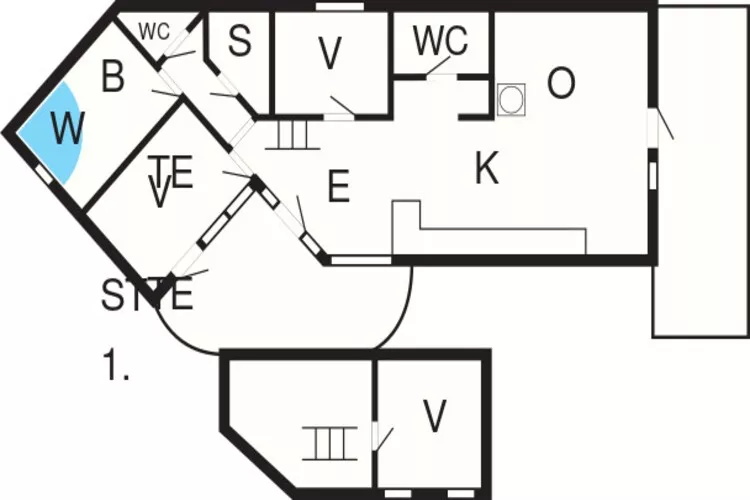 7 persoons vakantie huis in Lemvig-By Traum-Plattegrond