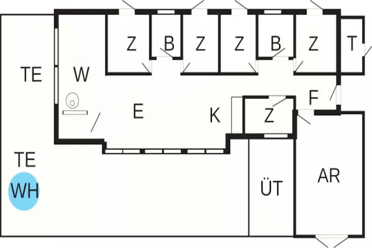 12 persoons vakantie huis in Ansager-By Traum-Plattegrond