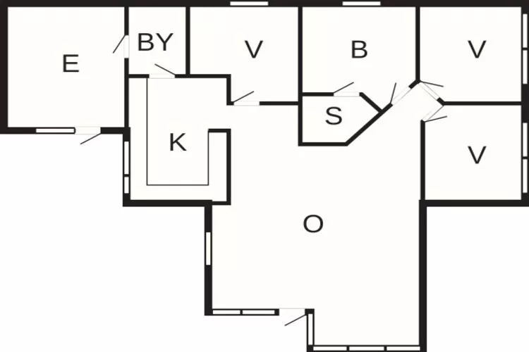 7 persoons vakantie huis in Harboøre-By Traum-Plattegrond