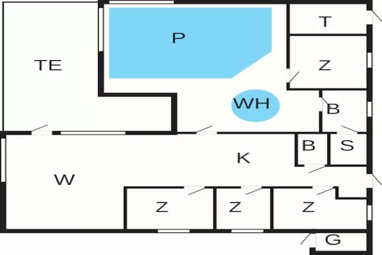 Luxe retraite met zwembad -- By Traum Ferienwohnungen-Plattegrond