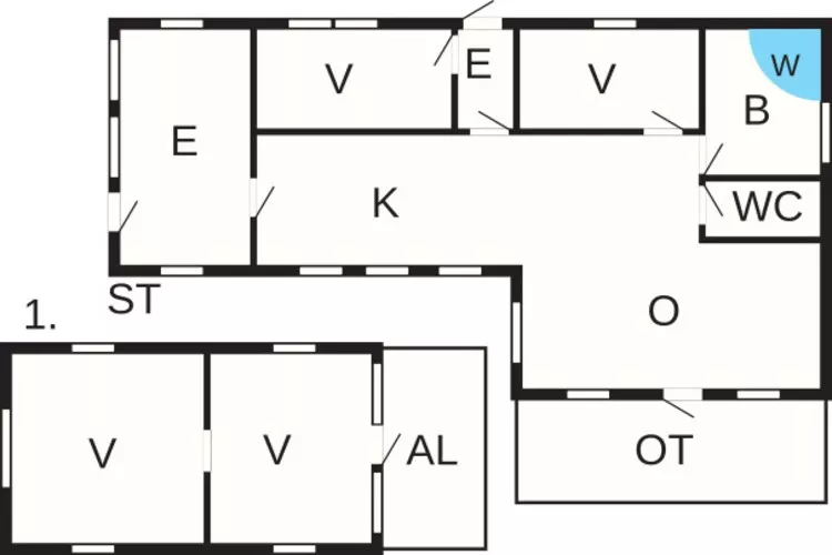 Spa aan zee retraite -- By Traum Ferienwohnungen-Plattegrond