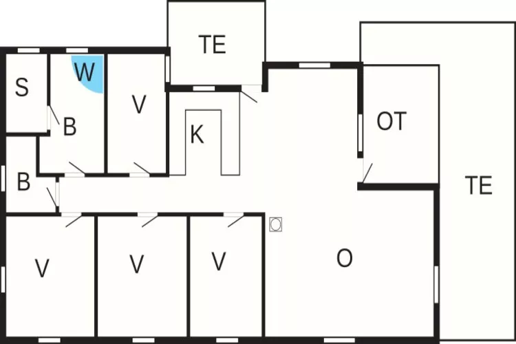 Ruim toevluchtsoord Nr. Lyngby -- By Traum Ferienwohnungen-Plattegrond
