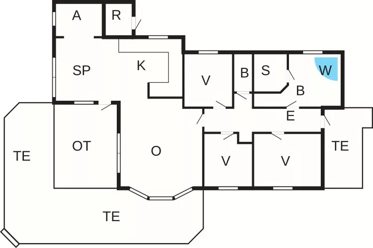 6 persoons vakantie huis in Hemmet-By Traum-Plattegrond