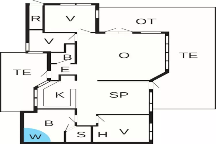 6 persoons vakantie huis in Læsø-By Traum-Plattegrond