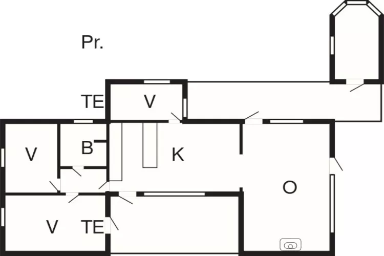 6 persoons vakantie huis in Løgstør-By Traum-Plattegrond