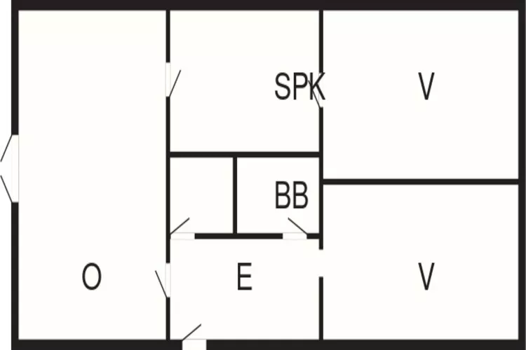 4 persoons vakantie huis in Rudkøbing-By Traum-Plattegrond
