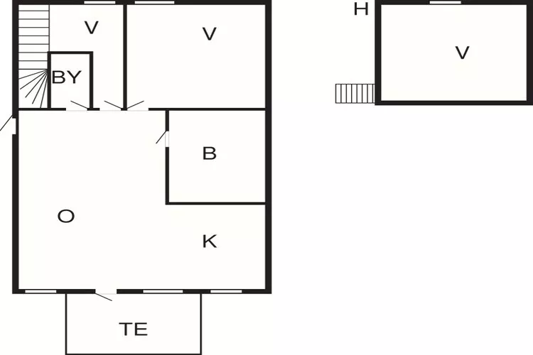4 persoons vakantie huis in MÅLØY-By Traum-Plattegrond