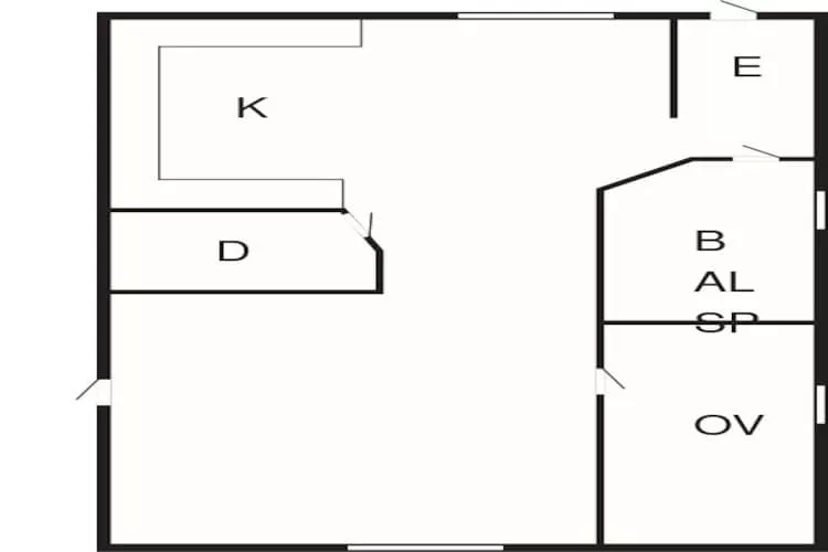 4 persoons vakantie huis in KROKOM-By Traum-Plattegrond