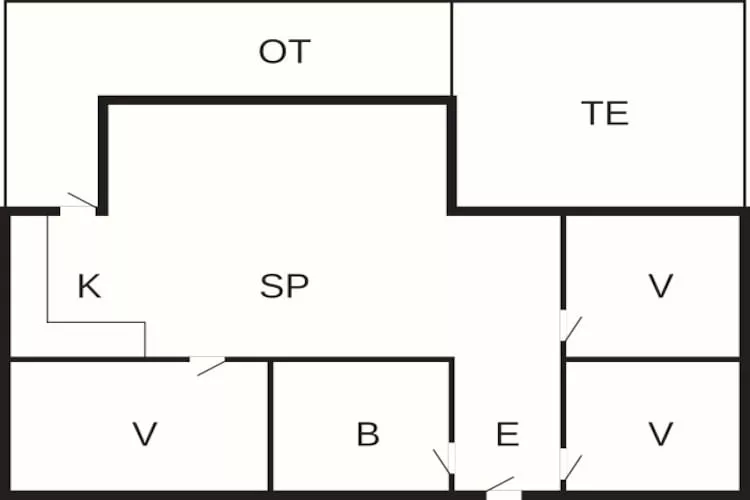 6 persoons vakantie huis in Lemvig-By Traum-Plattegrond