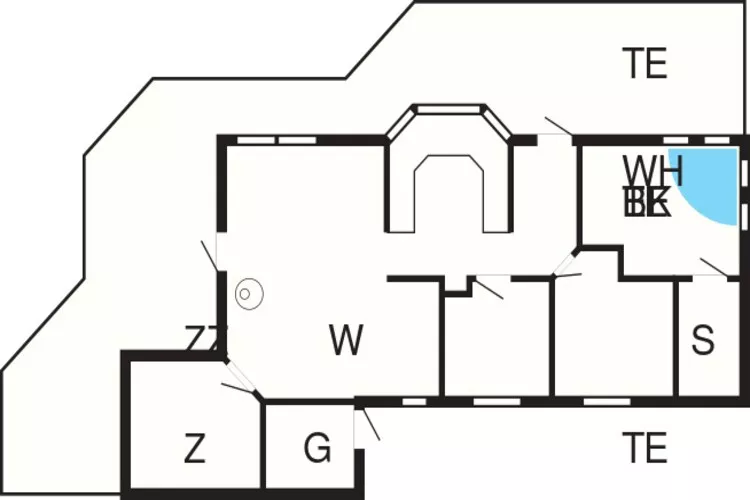 6 persoons vakantie huis in Farsø-By Traum-Plattegrond