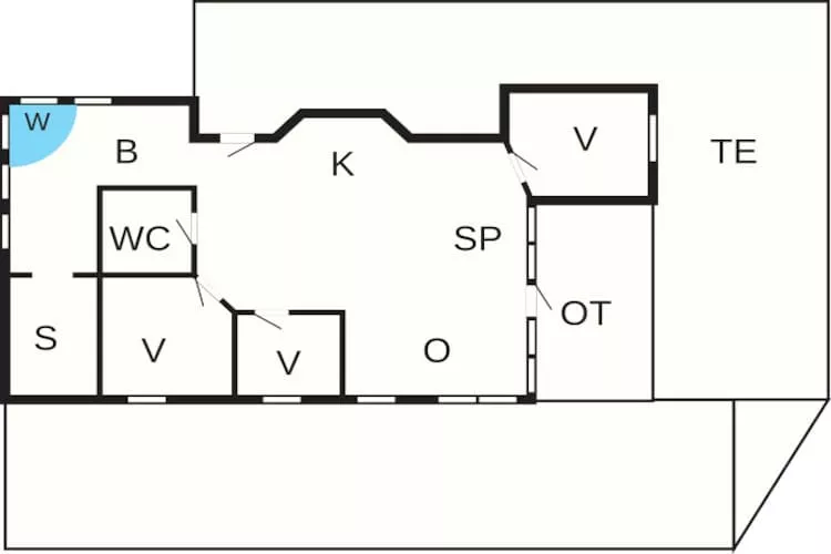 8 persoons vakantie huis in Frørup-By Traum-Plattegrond
