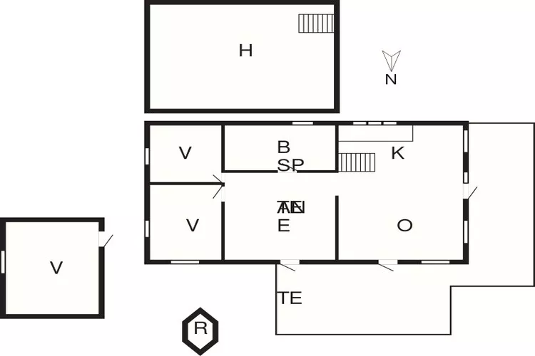 Strandparadijs -- By Traum Ferienwohnungen-Plattegrond
