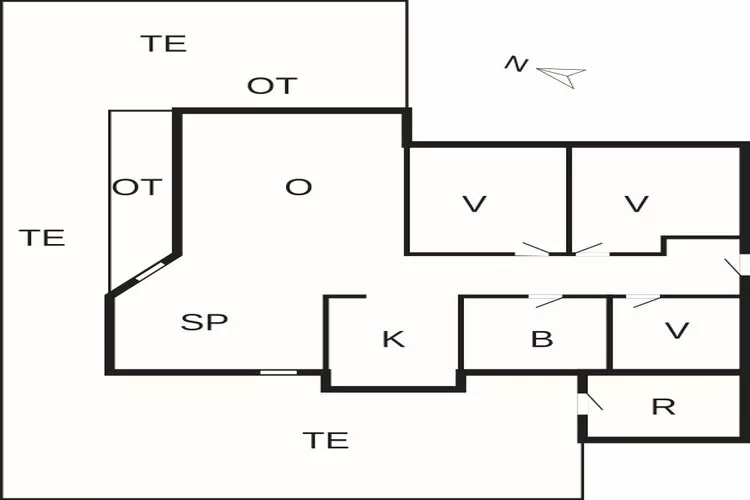 6 persoons vakantie huis in Sæby-By Traum-Plattegrond