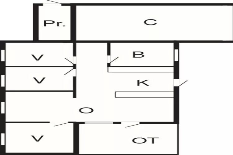 6 persoons vakantie huis in Nørre Nebel-By Traum-Plattegrond