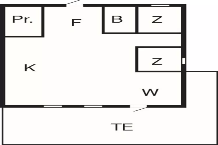 Comfortabel huis met grote tuin -- By Traum Ferienwohnungen-Plattegrond
