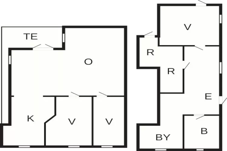 6 persoons vakantie huis in HENÅN-Plattegrond
