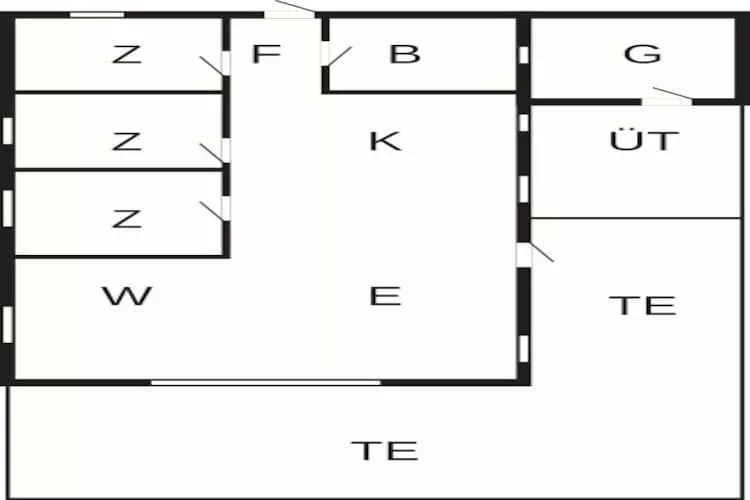 6 persoons vakantie huis in Hadsund-By Traum-Plattegrond