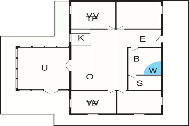 8 persoons vakantie huis in Højslev-By Traum-Plattegrond