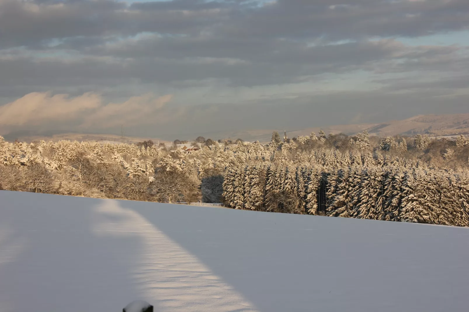Les Charmes-Uitzicht winter