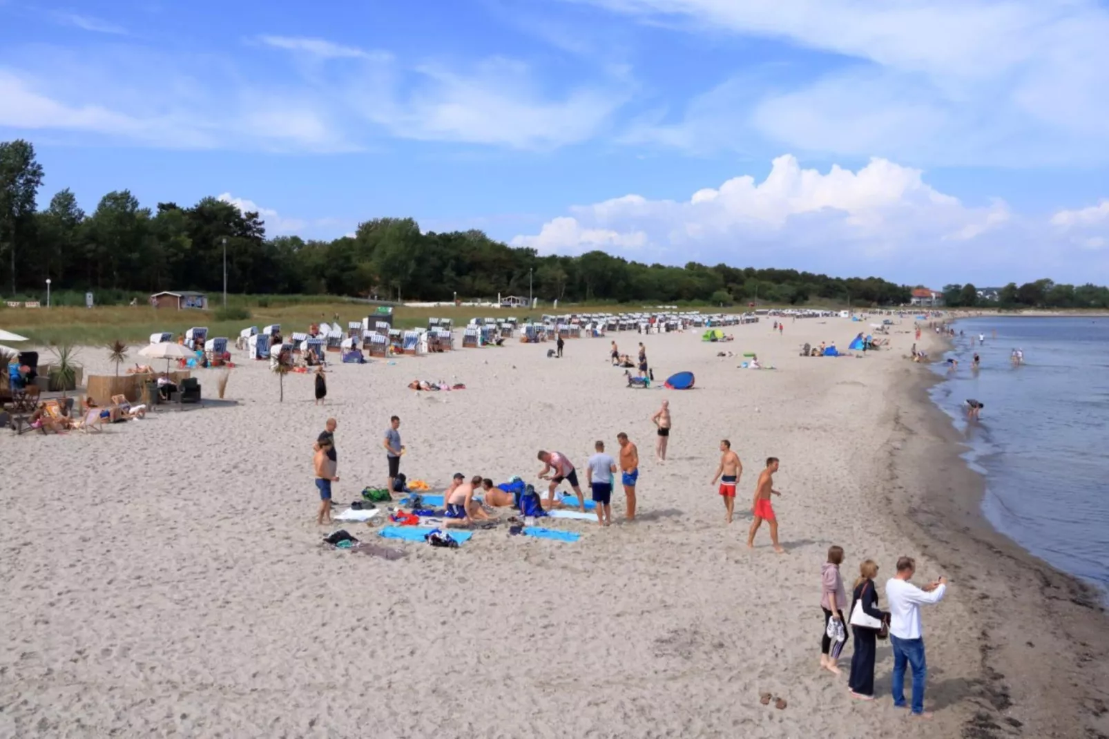 Im Ostseebad Boltenhagen-Gebieden zomer 1km