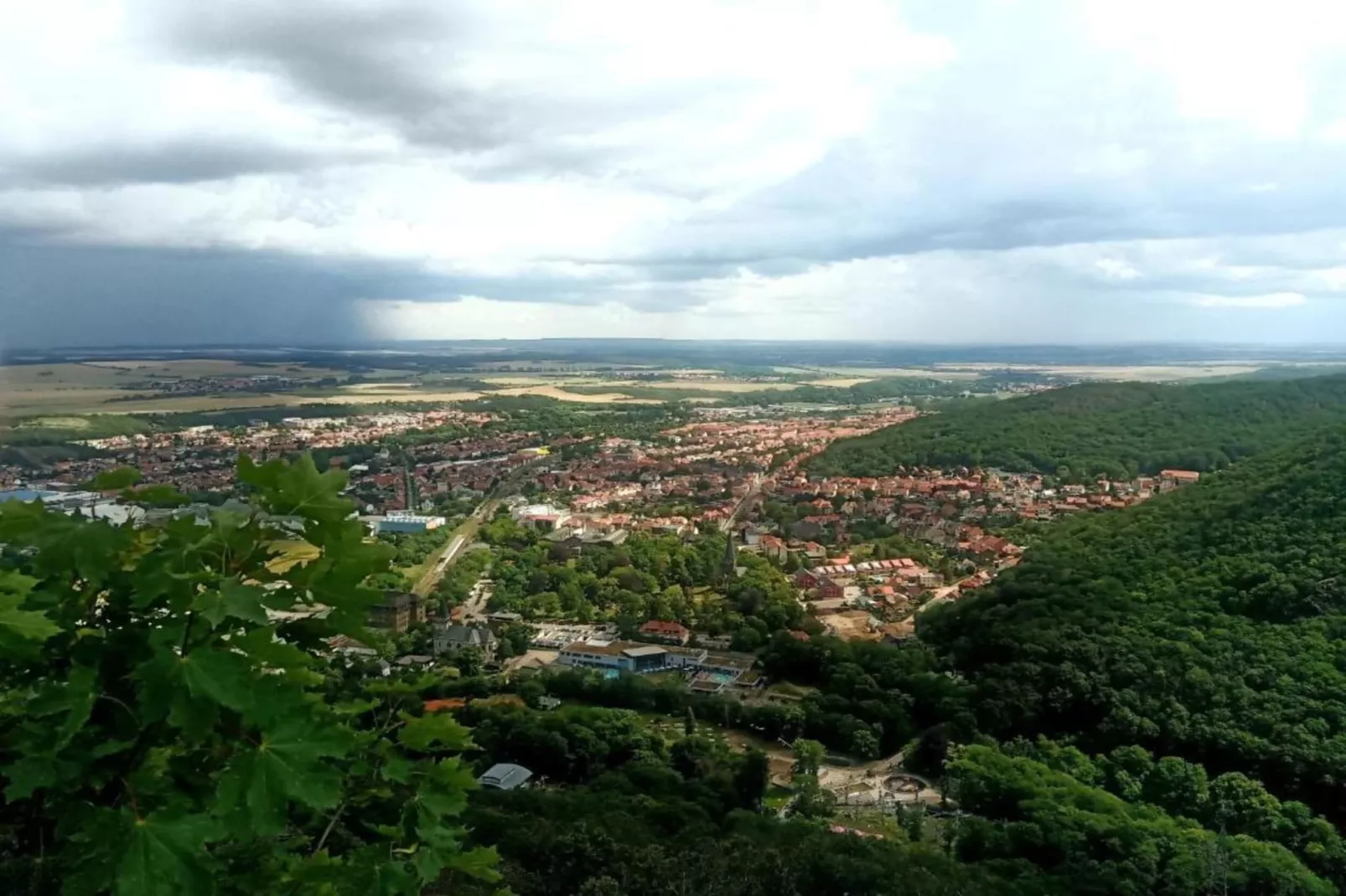 Im Harz-Gebieden zomer 20km