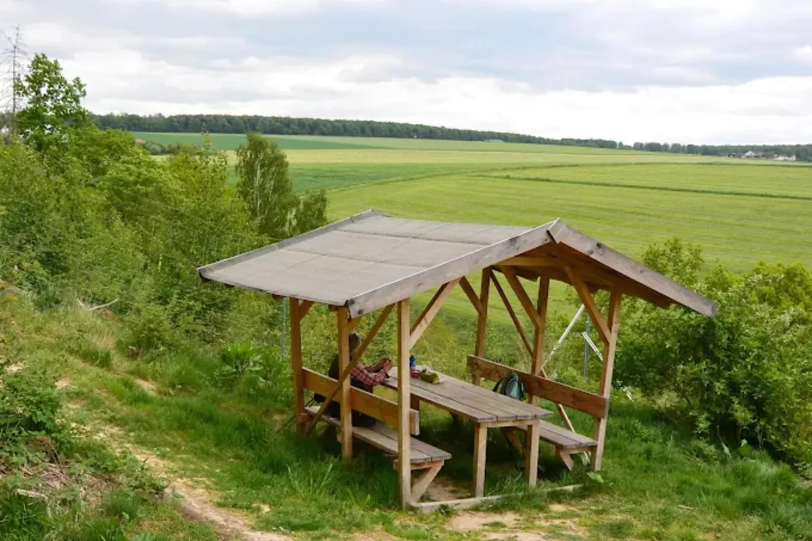 Am Ferienhof-Gebieden zomer 1km