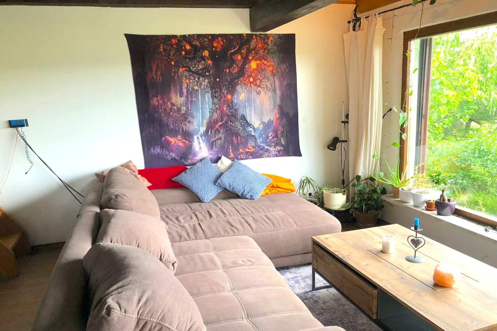 AutarkHome Natur Kompfort Autark-Woonkamer