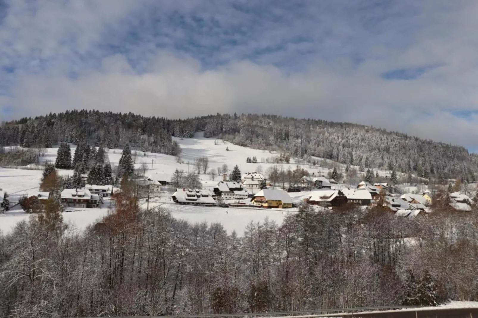 Schwarzwald-Gebied winter 5km