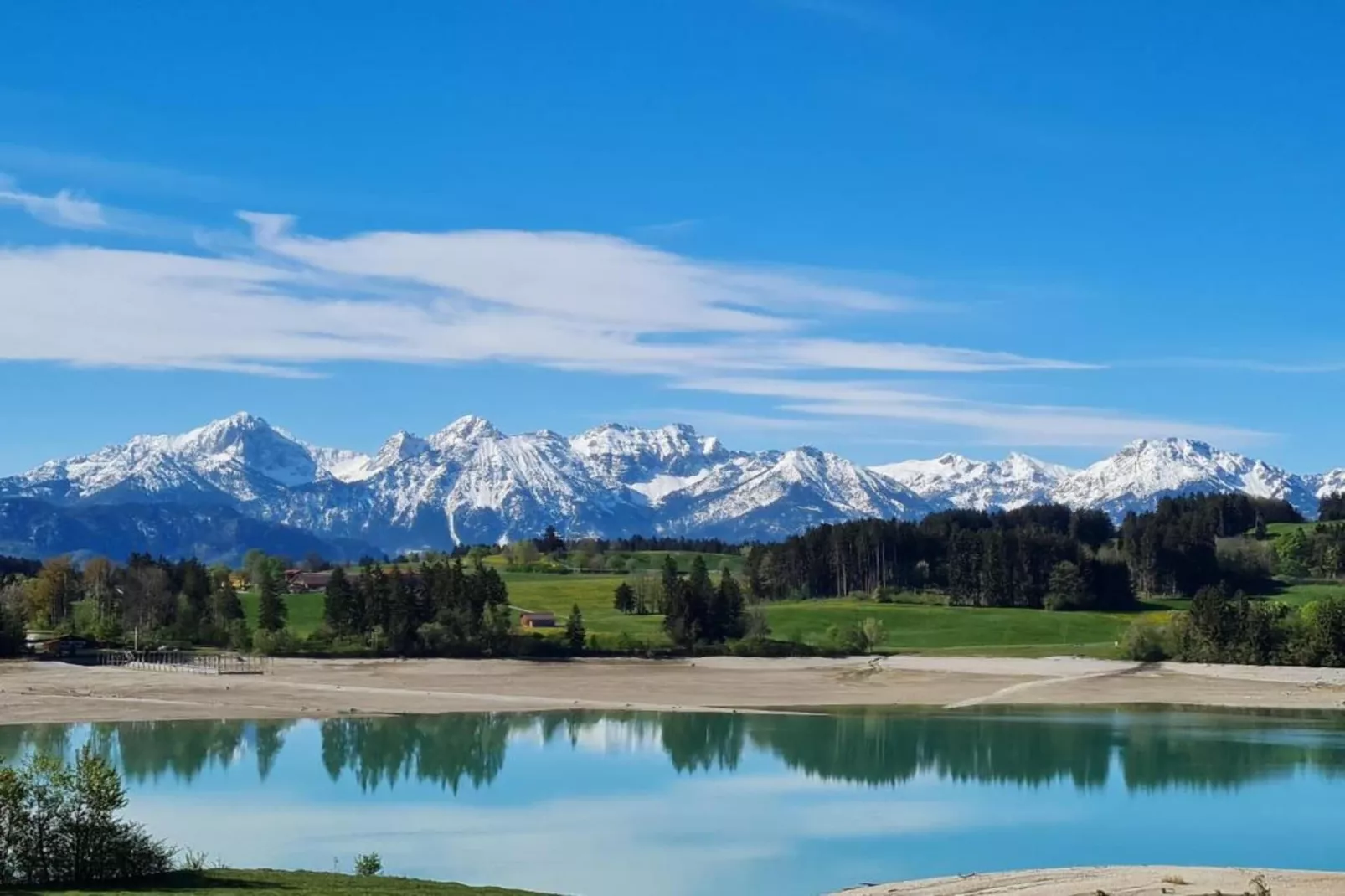 Trauchgau-Gebieden zomer 5km