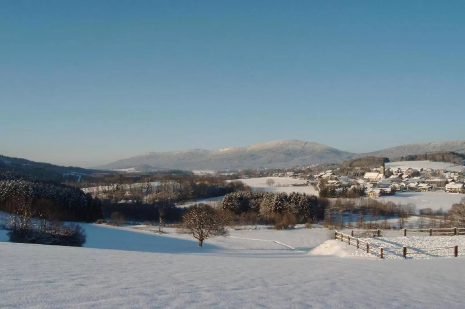 Im Zellertal-Gebied winter 20km