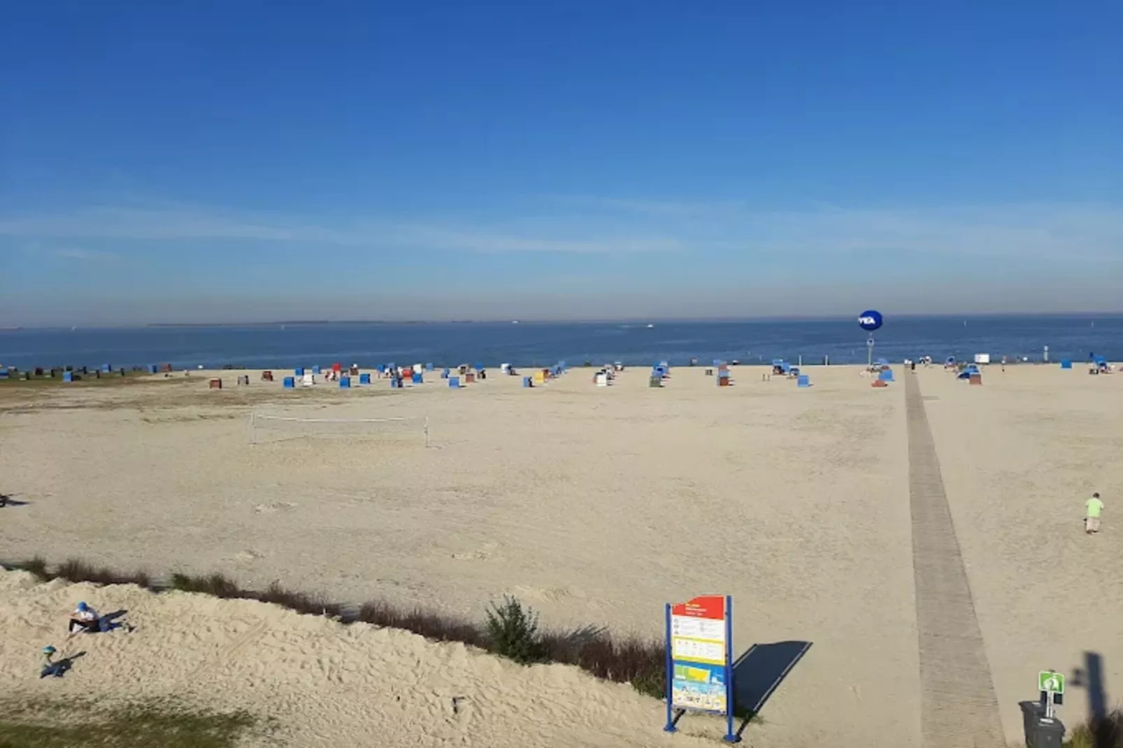 Ferienwohnung Kapitänskajüte-Gebieden zomer 1km