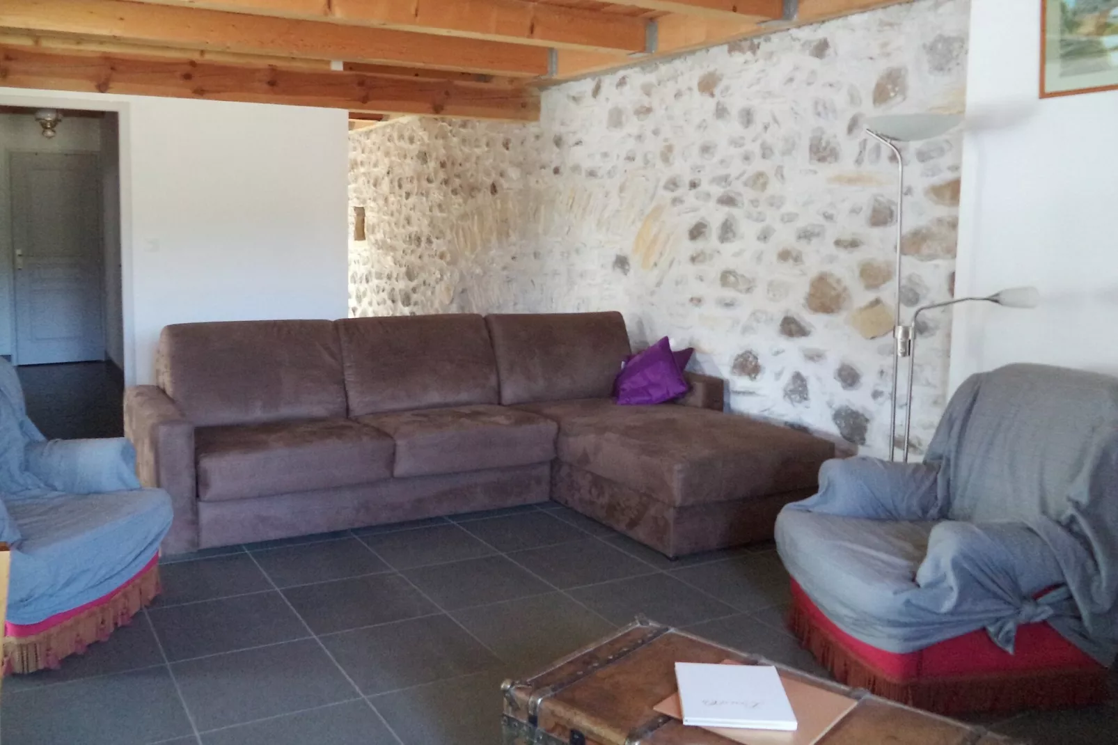 Cottage les Bombis-Woonkamer