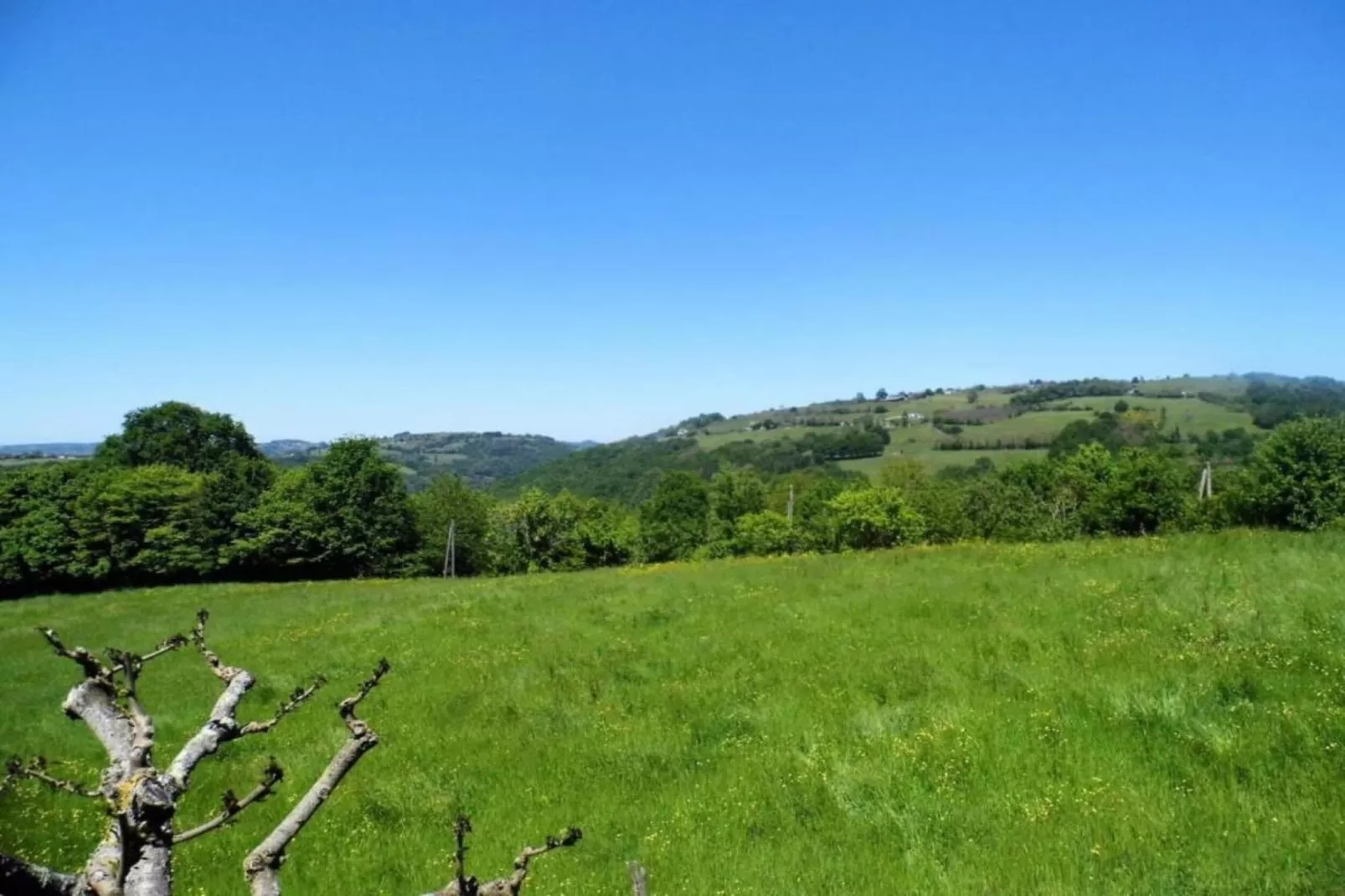 Les Deux Cabanons-Gebieden zomer 20km
