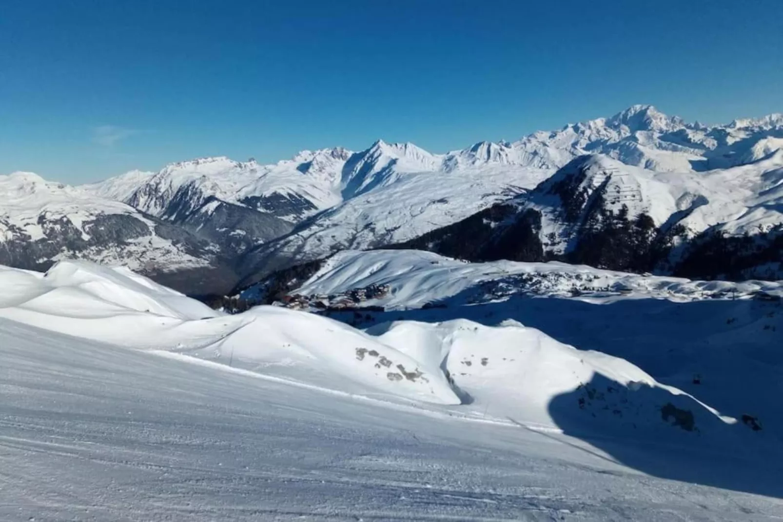 Résidence Prestige Front de Neige 3-Gebied winter 20km