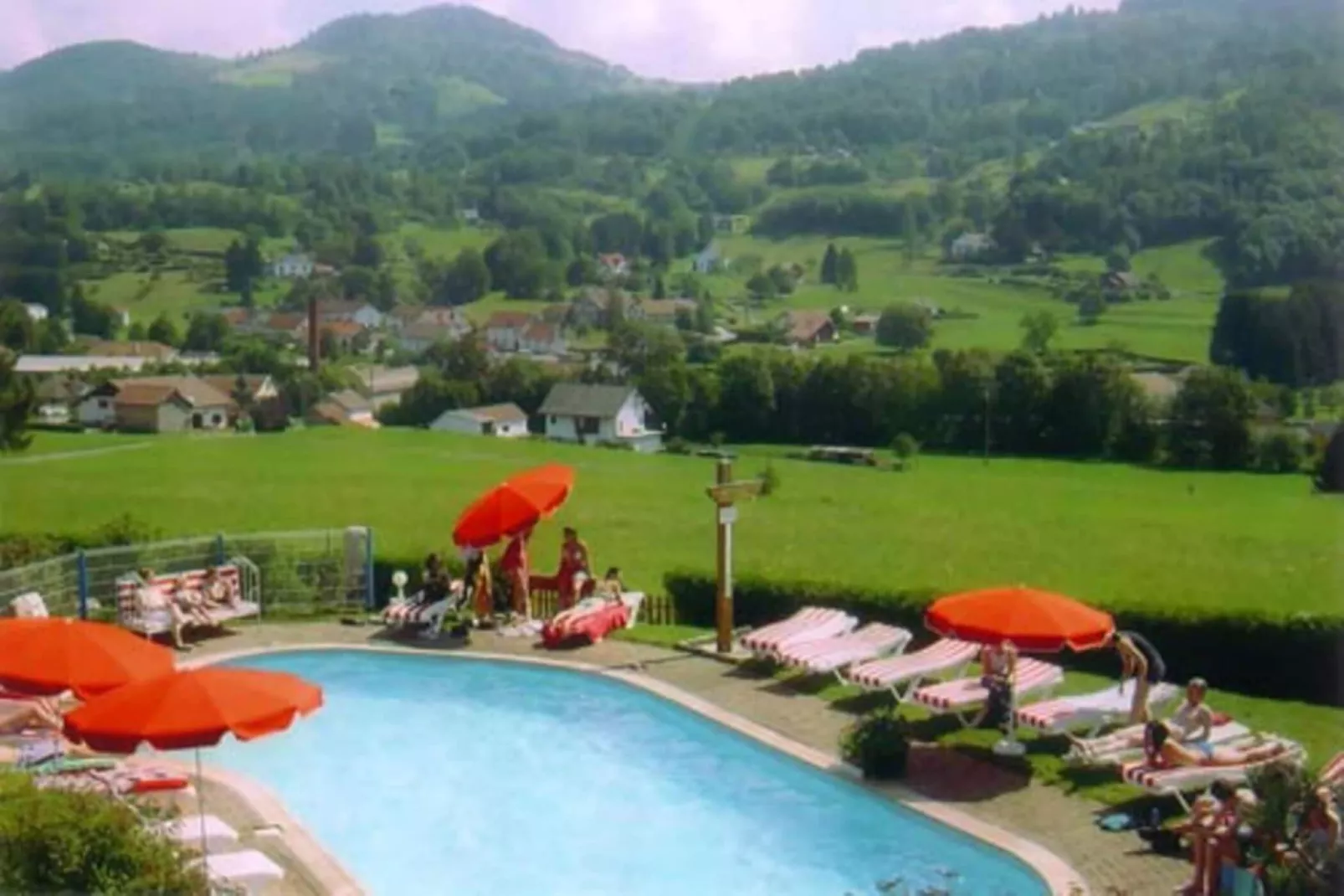 Les Chalets des Ayes 9-Gebieden zomer 1km
