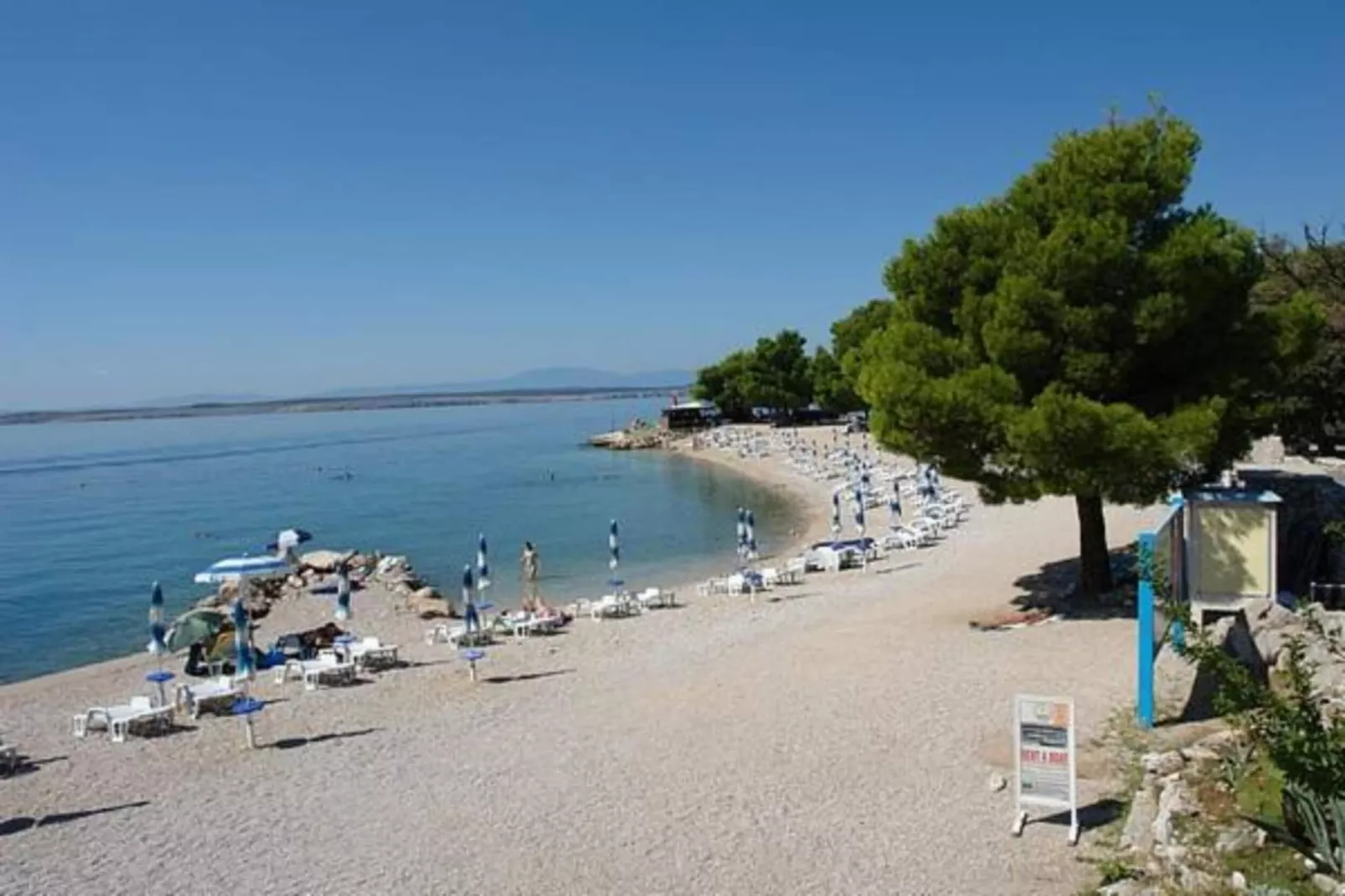 Villa Chiara-Gebieden zomer 1km
