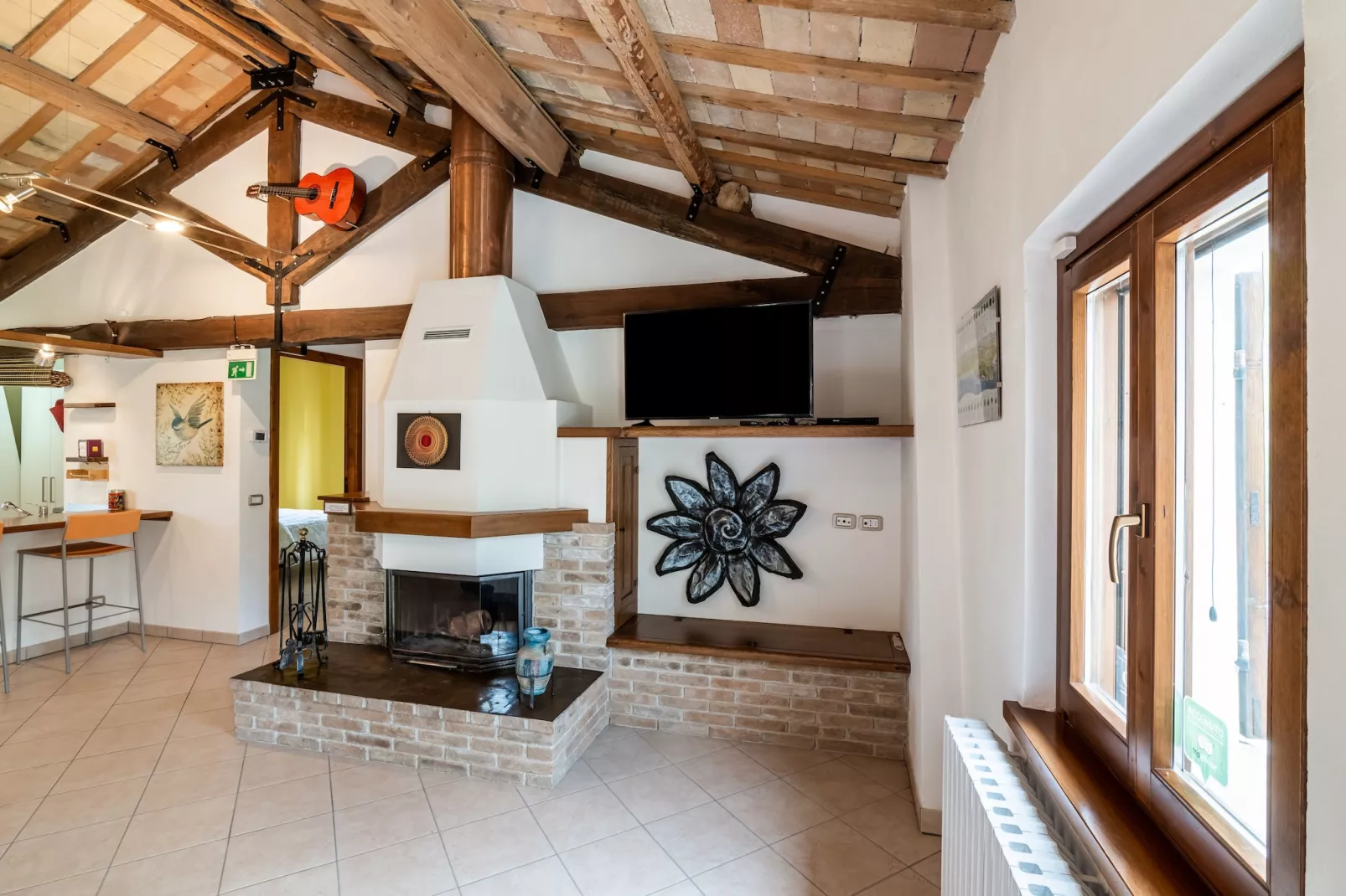 Casale degli Ulivi-Woonkamer