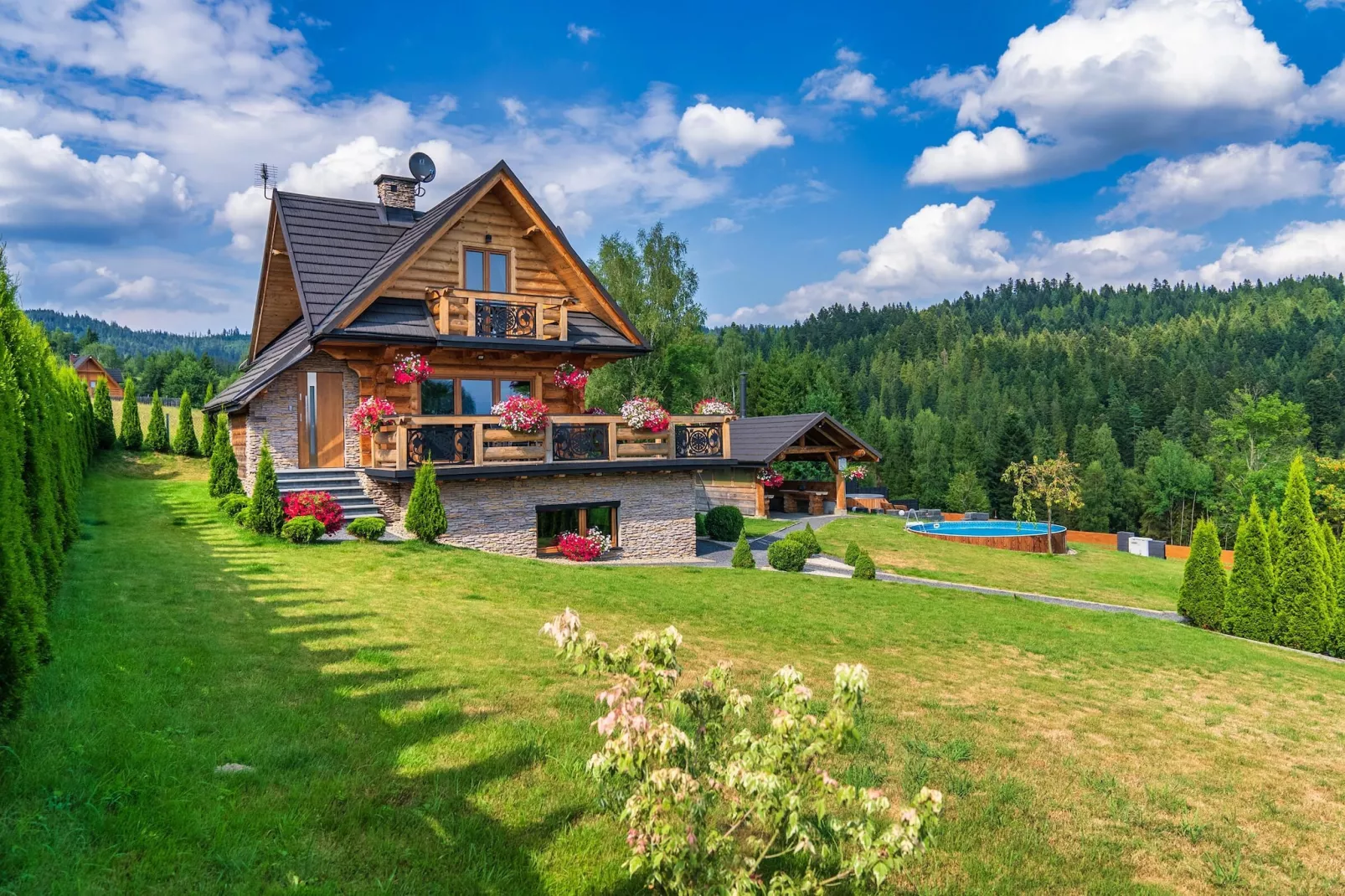 A luxury villa in the Tatra Mountains