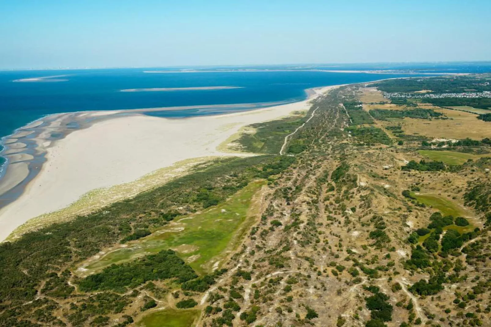 Beach Resort Brouwersdam 3-Gebieden zomer 20km