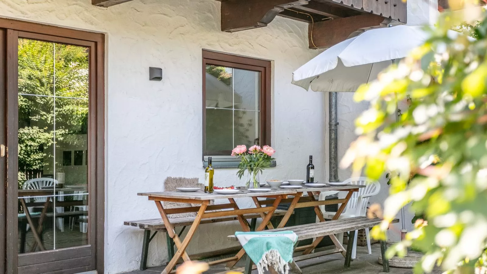 Fleckalm-Terrasbalkon