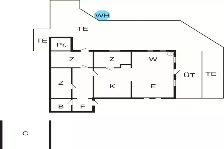 7 persoons vakantie huis in Højby-By Traum-Plattegrond