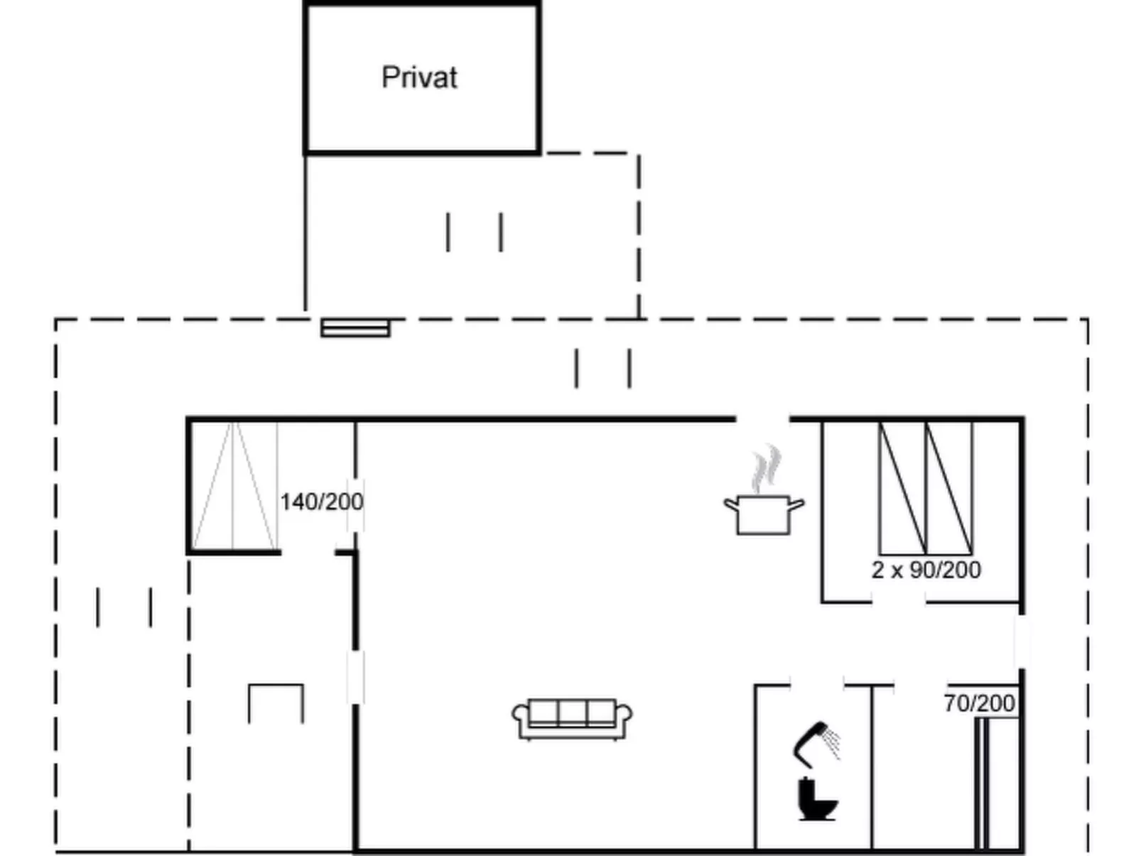 "Mauritz" - 300m from the sea-Binnen