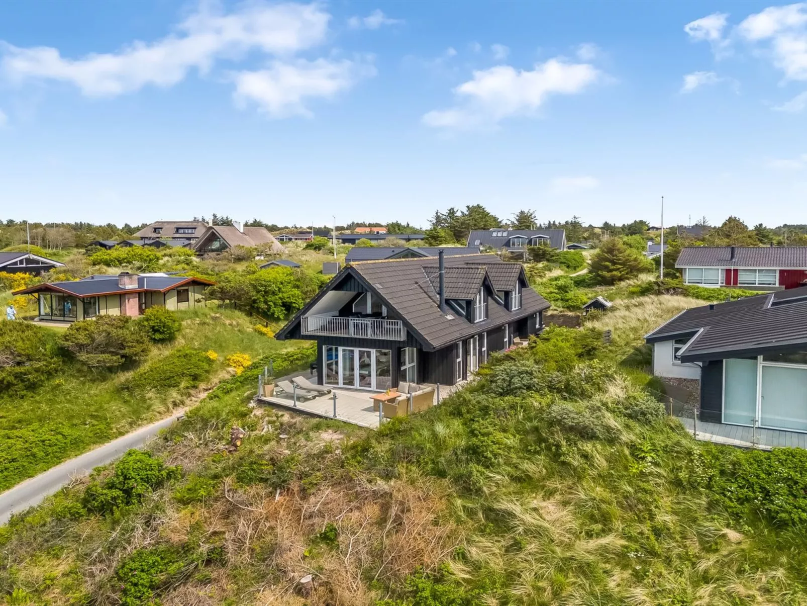 "Skamhals" - 700m from the sea-Buiten