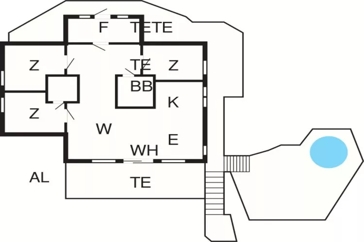 8 persoons vakantie huis in averøy-By Traum-Plattegrond