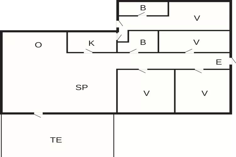 6 persoons vakantie huis in Dronningmølle-By Traum-Plattegrond