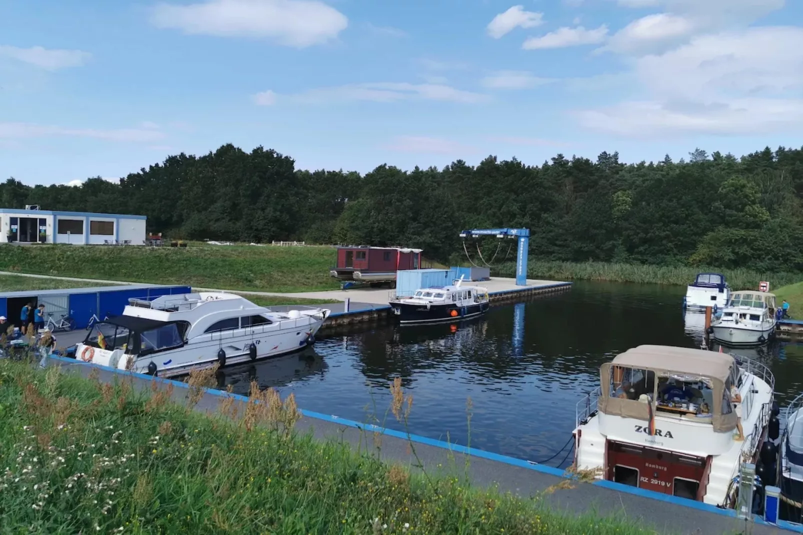 Nr4 Müritzsee 3 Personen-Gebieden zomer 5km