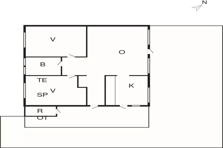4 sterren vakantie huis in Aabenraa-By Traum-Plattegrond