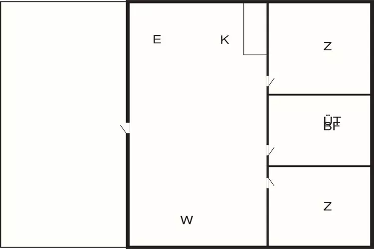4 sterren vakantie huis in Gärsnäs-Plattegrond