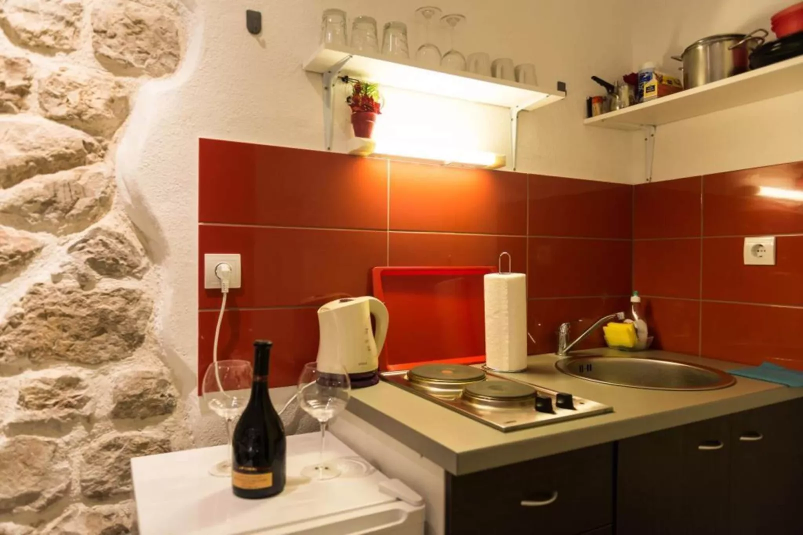Apartment Lee Loo - Studio Apartment-Keuken