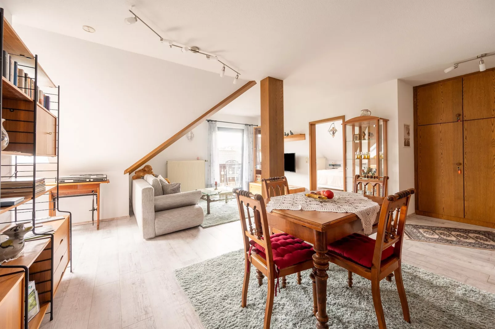 Ferienwohnung zum Zaubergarten-Woonkamer